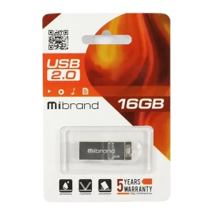 Флеш-пам'ять Mibrand Chameleon 16Gb USB 2.0 Срібний
