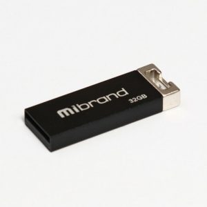 Флеш-пам'ять Mibrand Chameleon 32Gb USB 2.0 Чорний