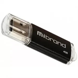 Флеш-пам'ять Mibrand Cougar 4Gb USB 2.0 Чорний
