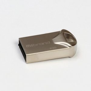 Флеш-пам'ять Mibrand Hawk 4Gb USB 2.0 Срібний