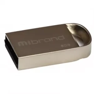 Флеш-пам'ять Mibrand lynx 8Gb USB 2.0 Срібний