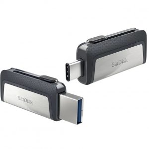 Флеш-пам'ять SanDisk Ultra Dual Type-C 32Gb (150 Mb/s) USB 3.1