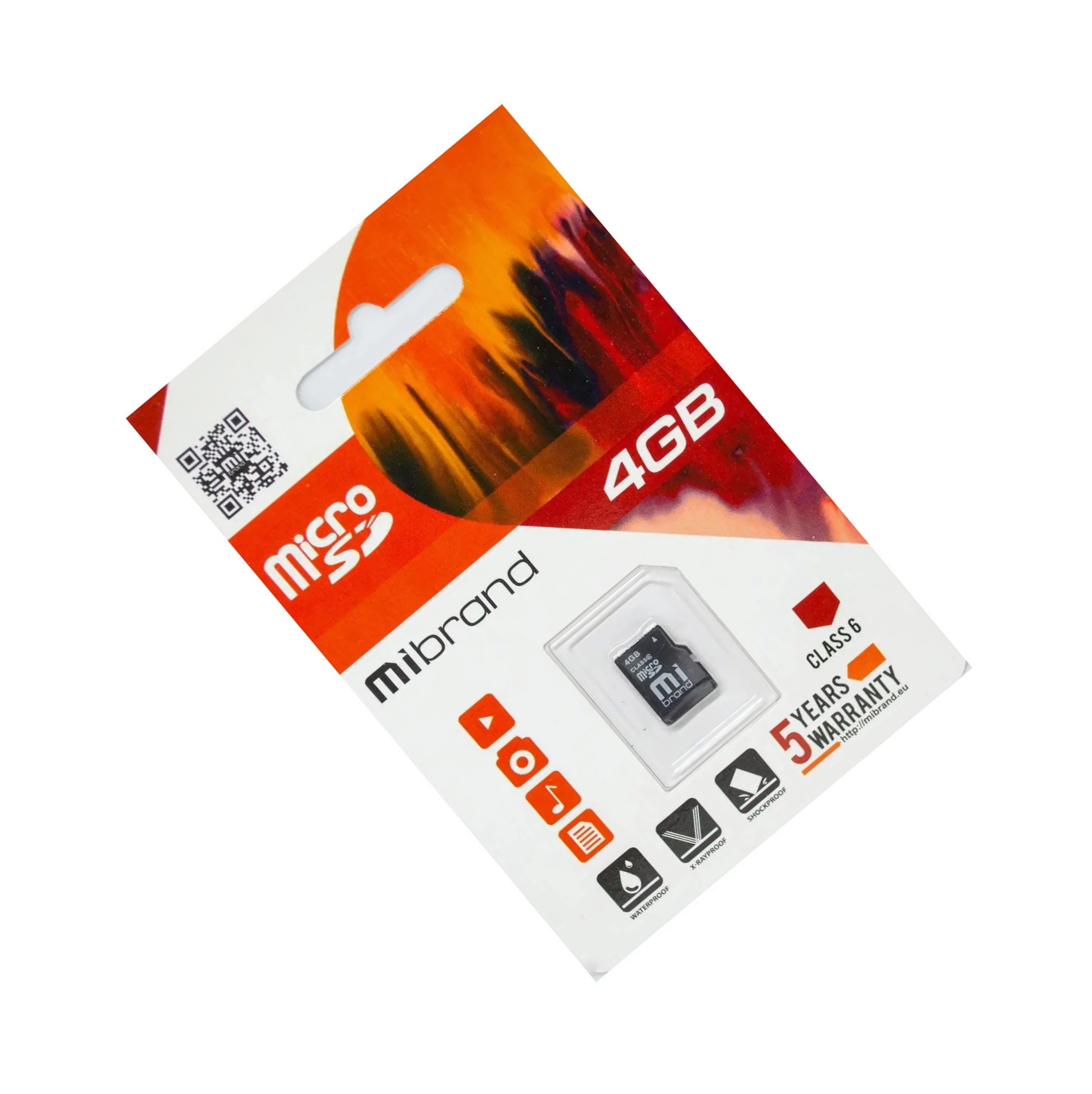 Карта пам'яті Mibrand microSDHC 4Gb class 6 - Зображення 2