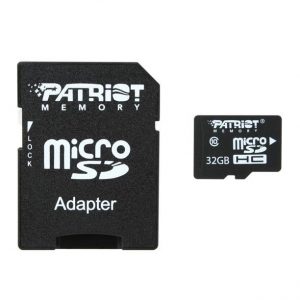 Карта пам'яті Patriot LX Series microSDHC (UHS-1) 32Gb class 10