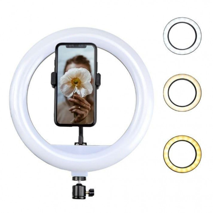 Лампа кільцева LED 32 см YQ-320