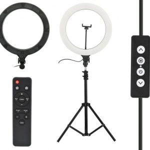 Лампа кільцева LED 38 см A390