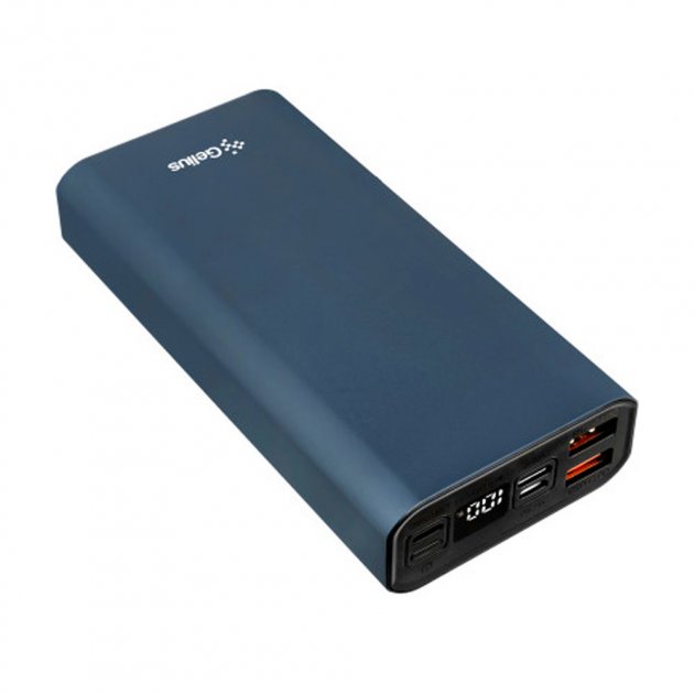 Портативний акумулятор Gelius Pro Edge 3 PD GP-PB20-210 20000mAh Темно-синій - Зображення 4