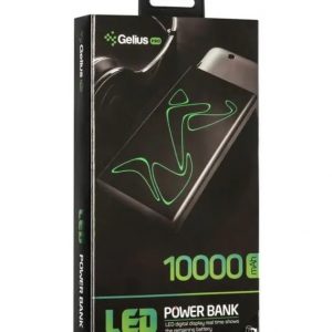 Портативний акумулятор Gelius Pro Led Power GP-PB10-10L 10000mAh Чорний