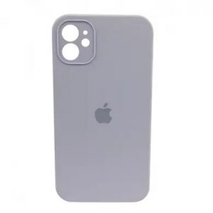Чохол Silicone Square Full Camera Protective (AA) для Apple iPhone 11 (Сірий / Light Gray)