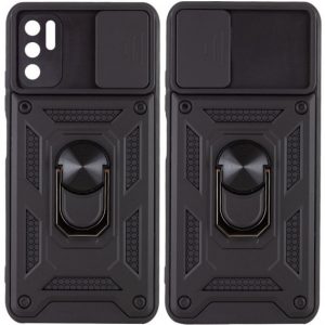 Чохол ударостійкий Camshield Serge Ring для Xiaomi Redmi 9T / Poco M3 (Чорний)