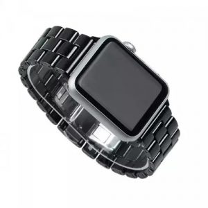 Ремiнець для Apple Watch Lightning Buckle 42/44mm Чорний