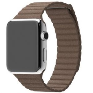 Ремiнець для Apple Watch Lightning Buckle 38/40mm Білий