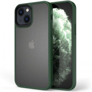Чохол TPU+PC Metal Buttons для Apple iPhone 13 (6.1") (Зелёний)