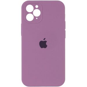 Чохол Silicone Square Full Camera Protective (AA) для Apple iPhone 11 Pro (Ліловий / Lilac Pride)