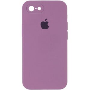 Чохол Silicone Square Full Camera Protective (AA) для Apple iPhone 7 plus / 8 plus (Ліловий / Lilac Pride)