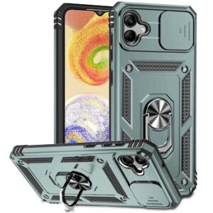 Чохол ударостійкий Camshield Serge Ring для Samsung Galaxy A04 (A045)/A04e (Зелений)