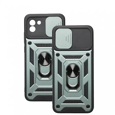 Чохол ударостійкий Camshield Serge Ring для Samsung Galaxy A04 (A045)/A04e (Зелений) - Зображення 4