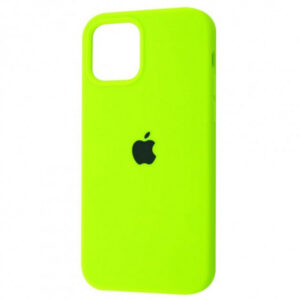 Чохол оригінальний для iPhone 12/ 12 Pro Full (Зелений / Neon Green)