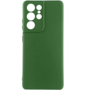 Чохол Original Soft для Samsung S22 Ultra Темно-зелений