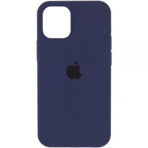 Чохол оригінальний для iPhone 12/ 12 Pro Full (Синій / Midnight blue)