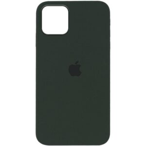 Чохол оригінальний для iPhone 12/ 12 Pro Full (Зелений / Dark Olive)