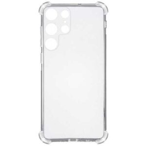 Чохол GETMAN Ease logo посилені кути для Samsung Galaxy S22 Ultra Прозорий