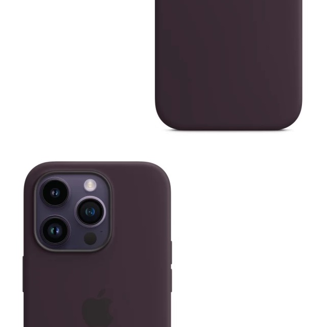 Чохол оригінальний для iPhone 14 Pro Full (Чорничний / Elderberry) - Зображення 3