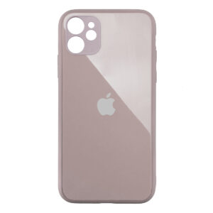 Чохол скляний для Apple iPhone 12 Pro (Пурпурний/ Blueberry)