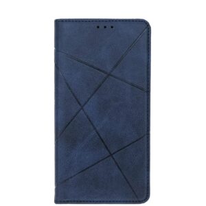 Чохол книжка Business Matte Line для Xiaomi Redmi Note 9 (Синій)