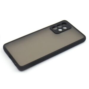 Чохол матовий силікон + бампер для Samsung A52 (A525) Чорний