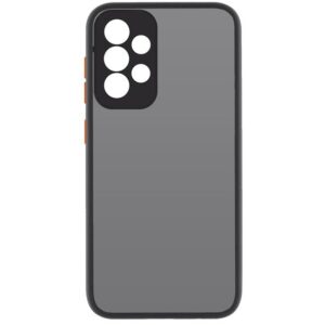 Чохол матовий силікон + бампер для Samsung A53 5G Чорний