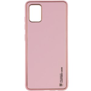 Чохол шкіряний Xshield для Xiaomi Redmi 10C (Рожевий / Pink)