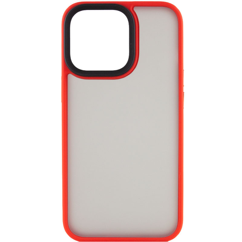 Чохол Aluminum Camera Frame для Apple iPhone 13 Pro Max Червоний