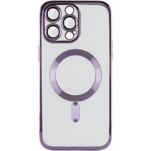 Чохол Chrome Case Magsafe Full Camera для iPhone 14 Pro (Shine Purple)