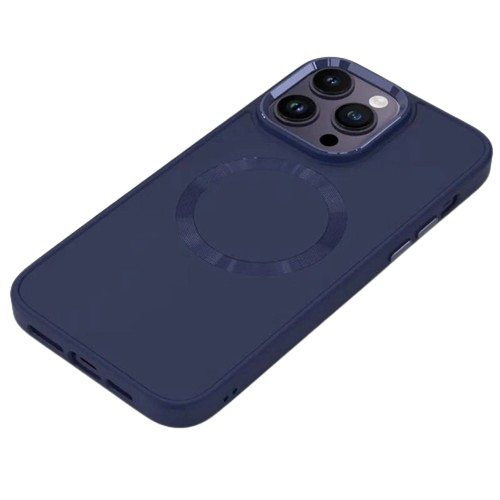 Чохол TPU Bonbon MagSafe для Apple iPhone Xs Max (Синій / Dark Blue) - Зображення 3