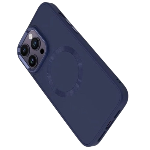 Чохол TPU Bonbon MagSafe для Apple iPhone Xs Max (Синій / Dark Blue) - Зображення 2