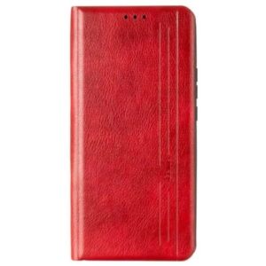 Чохол книжка Leather Mustang для Samsung A52 Червоний