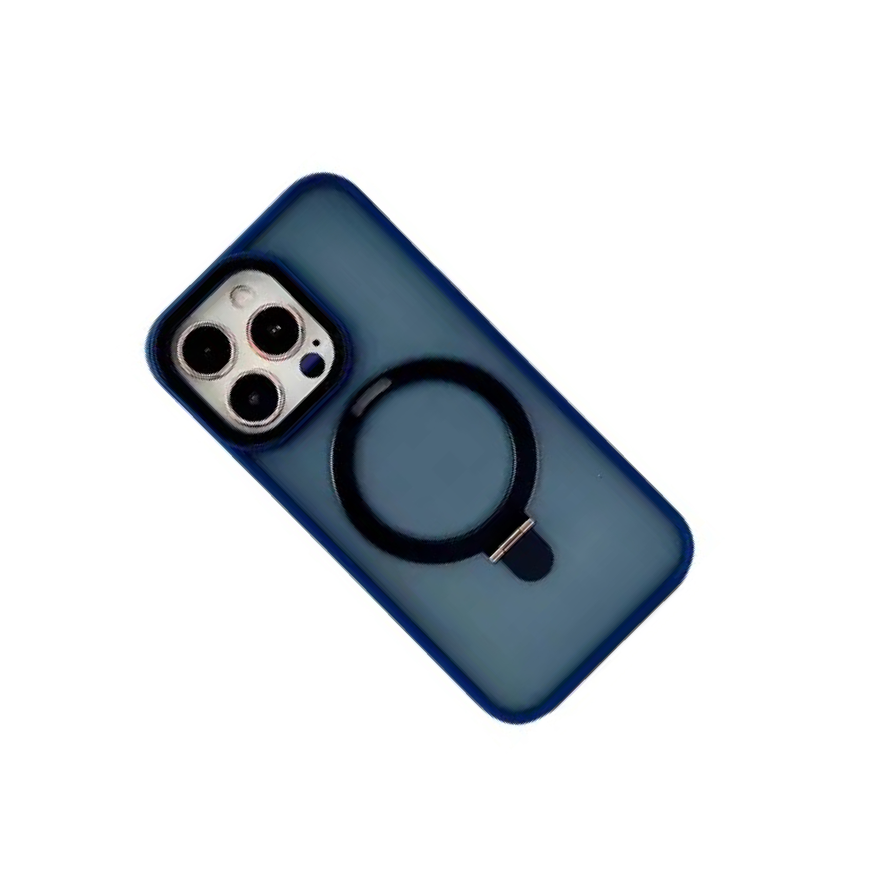 Чохол Metal Buttons Colorful MagSafe для Apple iPhone 12 Pro Max (Чорний) - Зображення 3