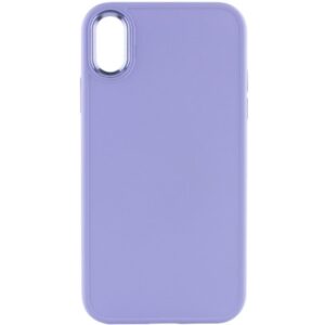 Чохол TPU Bonbon Colorful для Apple iPhone X/Xs (Бузковий / Dasheen)