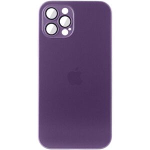 Чохол TPU+Glass Sapphire matte для Apple iPhone 12 Pro (Deep Purple)