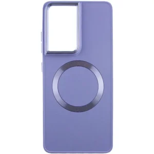 Чохол TPU Bonbon MagSafe для Samsung S23 Ultra (Фіолетовий / Purple)