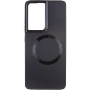 Чохол TPU Bonbon MagSafe для Samsung S23 Ultra (Чорний / Black)