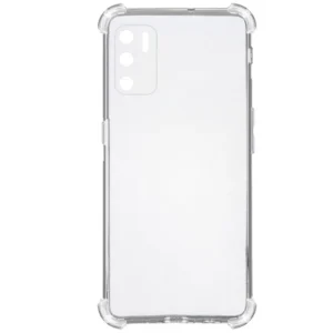 Чохол GETMAN Ease logo посилені кути для Oppo A16s / A16 / A54s Прозорий