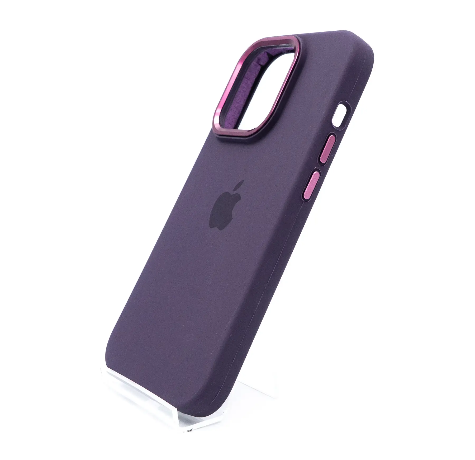 Чохол оригінальний для iPhone 13/14 Metal Frame (Фіолетовий / Elderberry) - Зображення 4