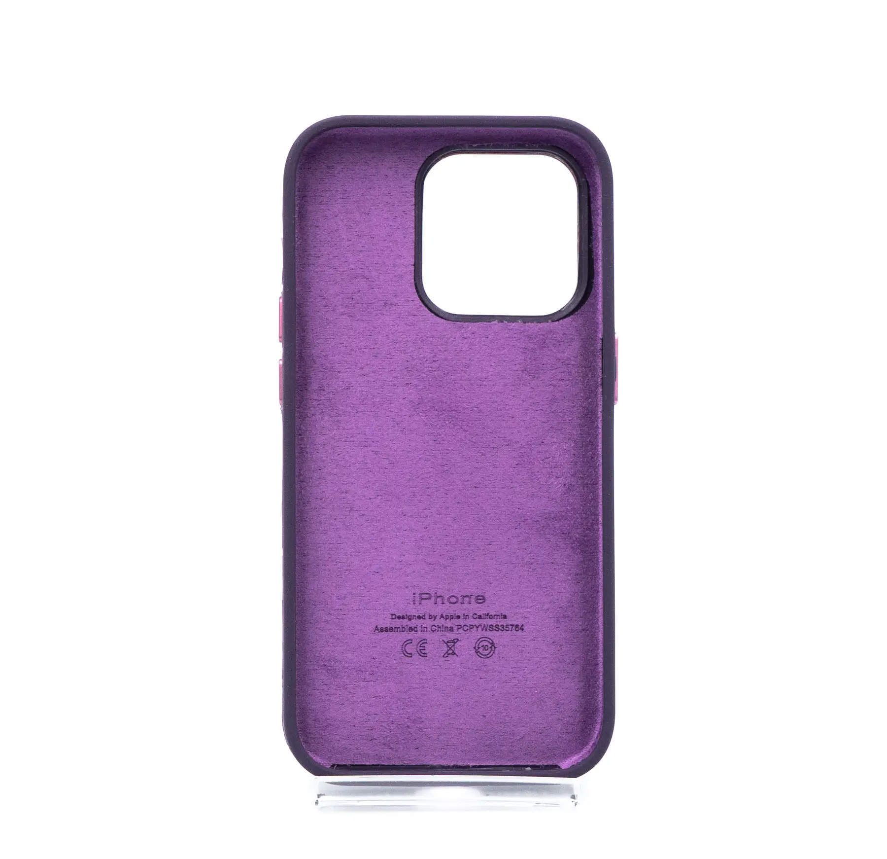 Чохол оригінальний для iPhone 13/14 Metal Frame (Фіолетовий / Elderberry) - Зображення 2