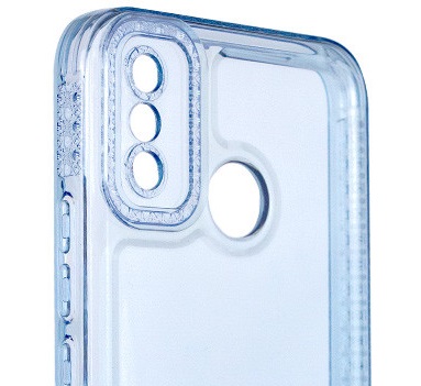 Чохол Starfall Clear для TECNO Spark 6 Go (Блакитний) - Зображення 3