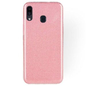 Чохол Remax Glitter Silicone для Samsung A405 (A40) Рожевий