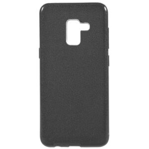 Чохол Remax Glitter Silicone для Samsung A530 (A8-2018) Чорний