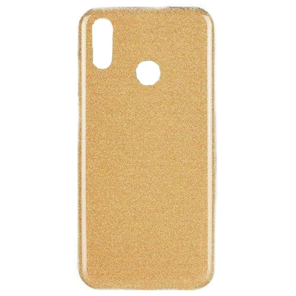 Чохол Remax Glitter Silicone для Huawei P Smart (2019) Золотой - Зображення 2