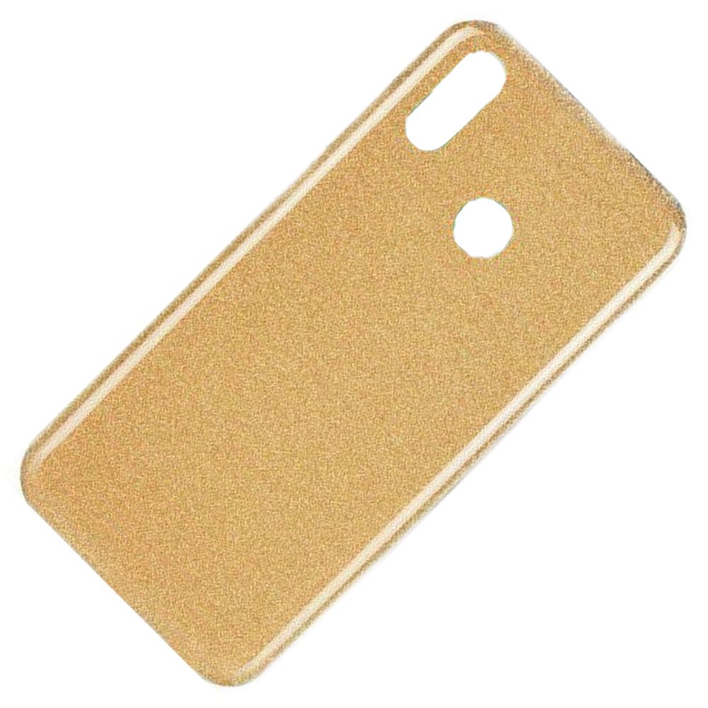 Чохол Remax Glitter Silicone для Huawei P Smart (2019) Золотой - Зображення 4